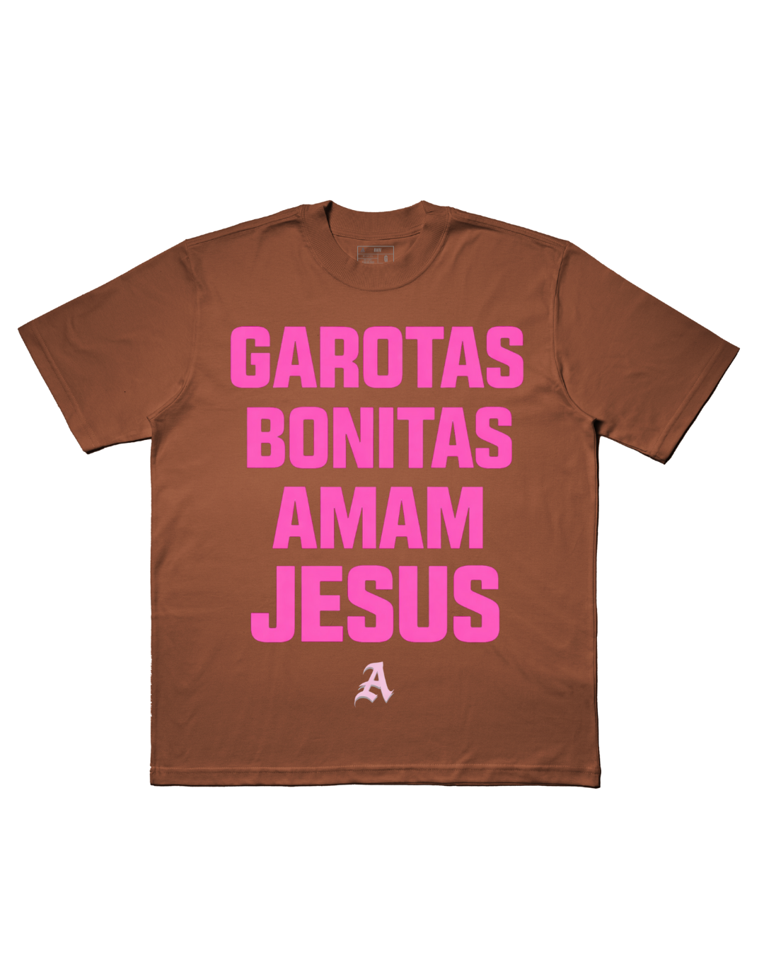 CAMISETA OVERSIZED 'PRETTY GIRLS - PORTUGUÊS' [FRENTE]