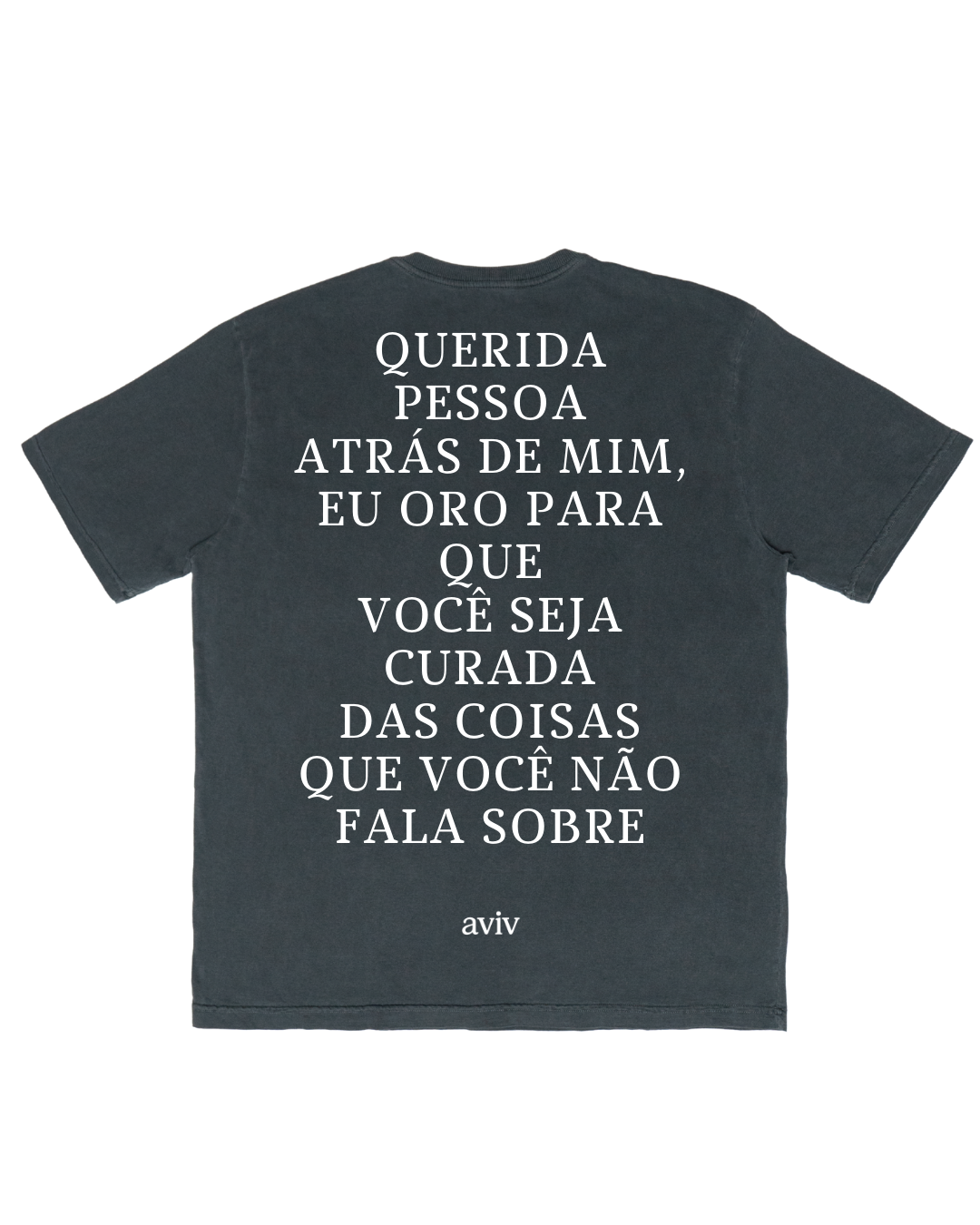 TEE OVERSIZED 'NÃO DESISTA'