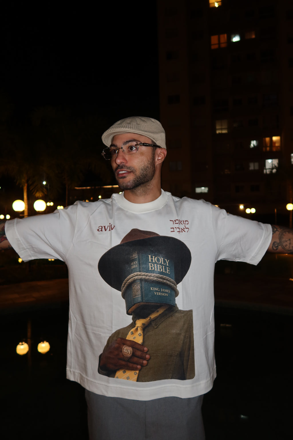 CAMISETA BOXY 'BIBLE FACE'