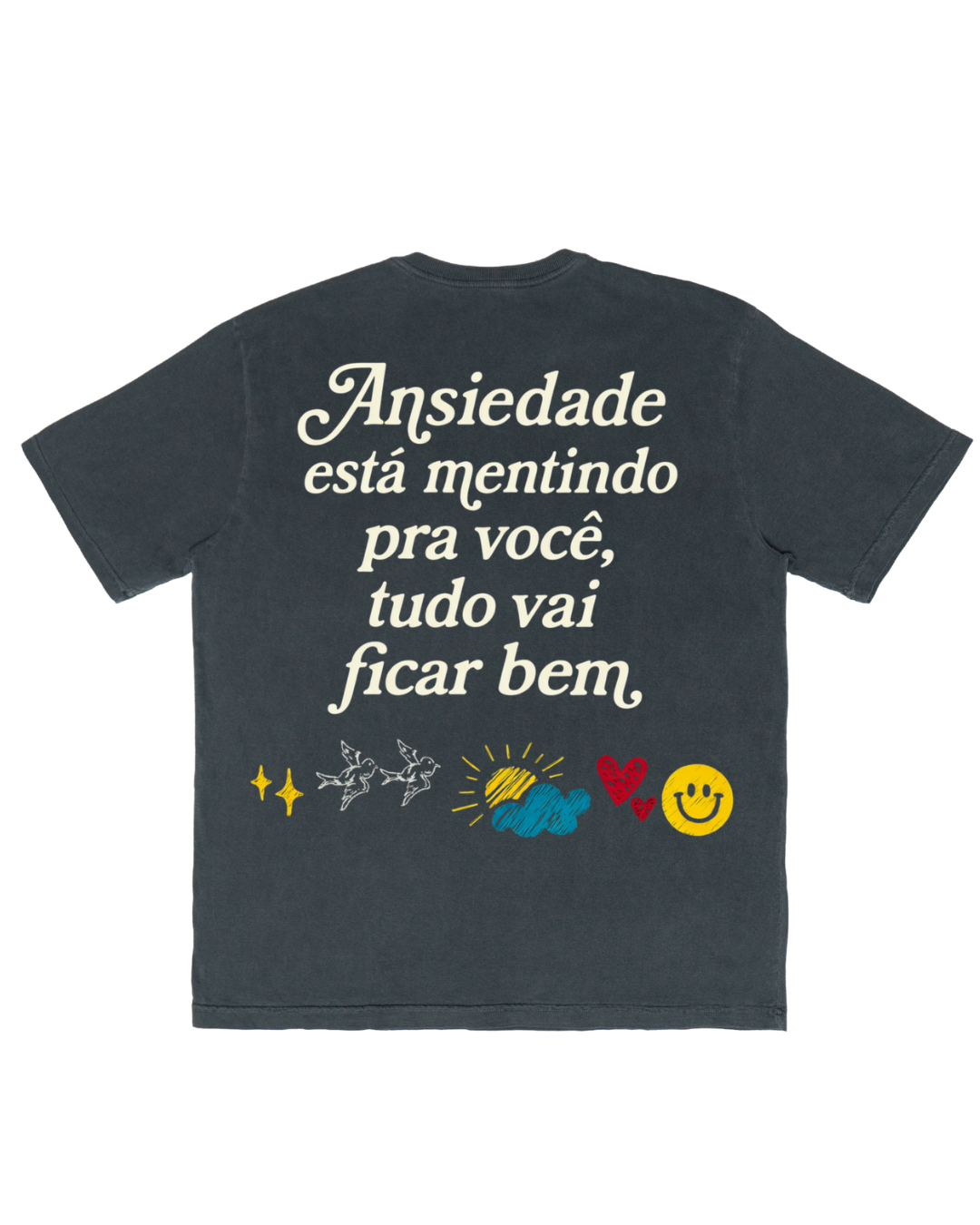 TEE OVERSIZED ‘ANSIEDADE’