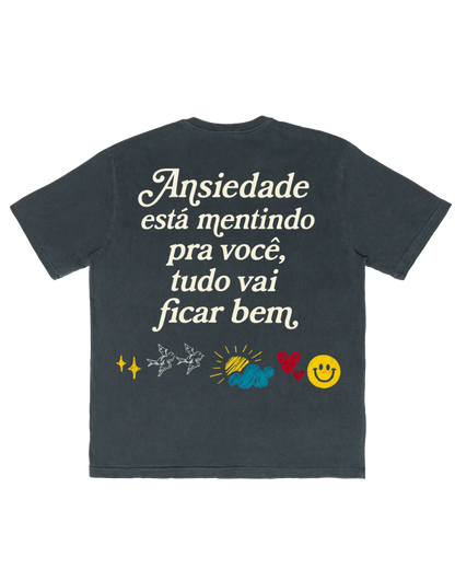 TEE OVERSIZED ‘ANSIEDADE’
