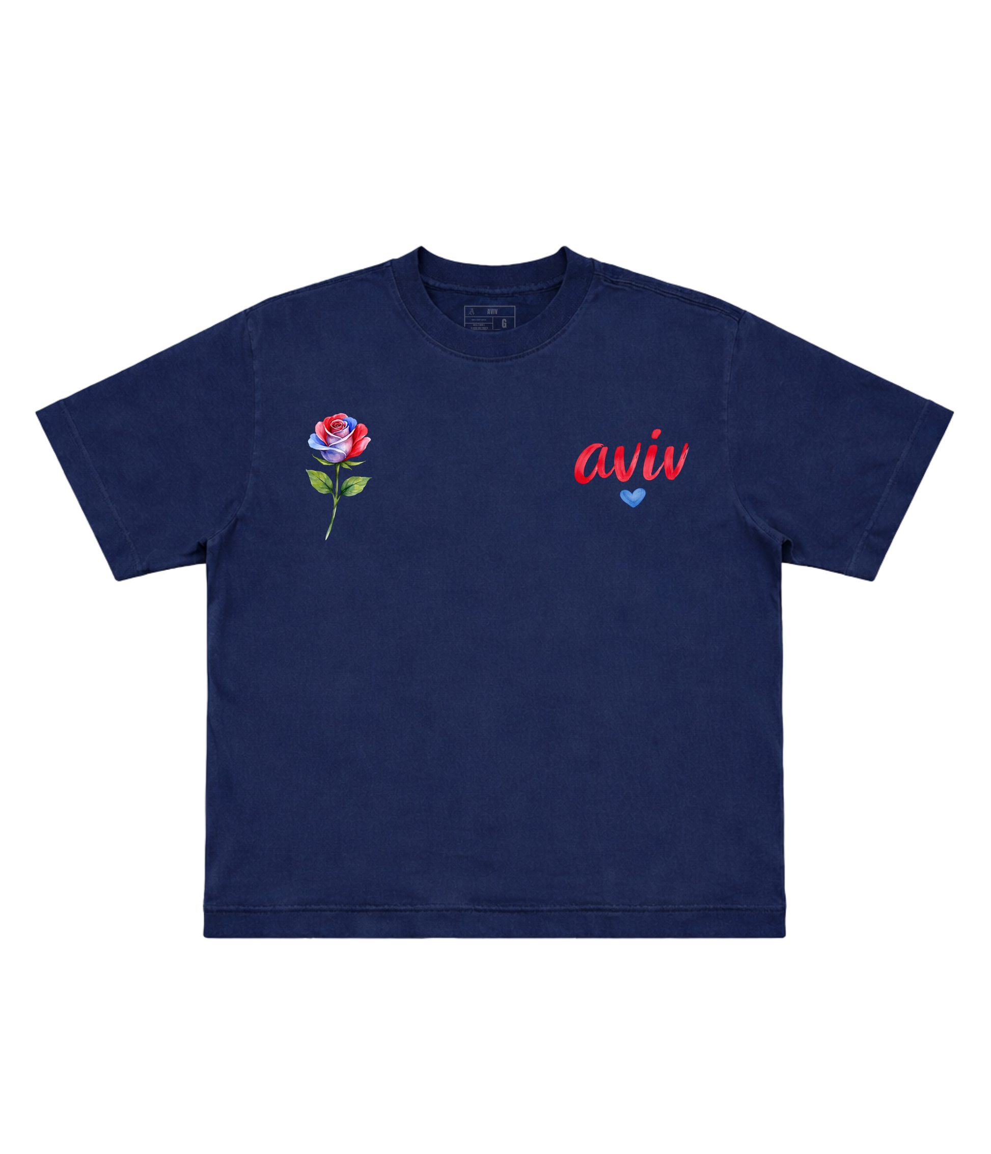 TEE BOXY 'ROMÂNTICOS'