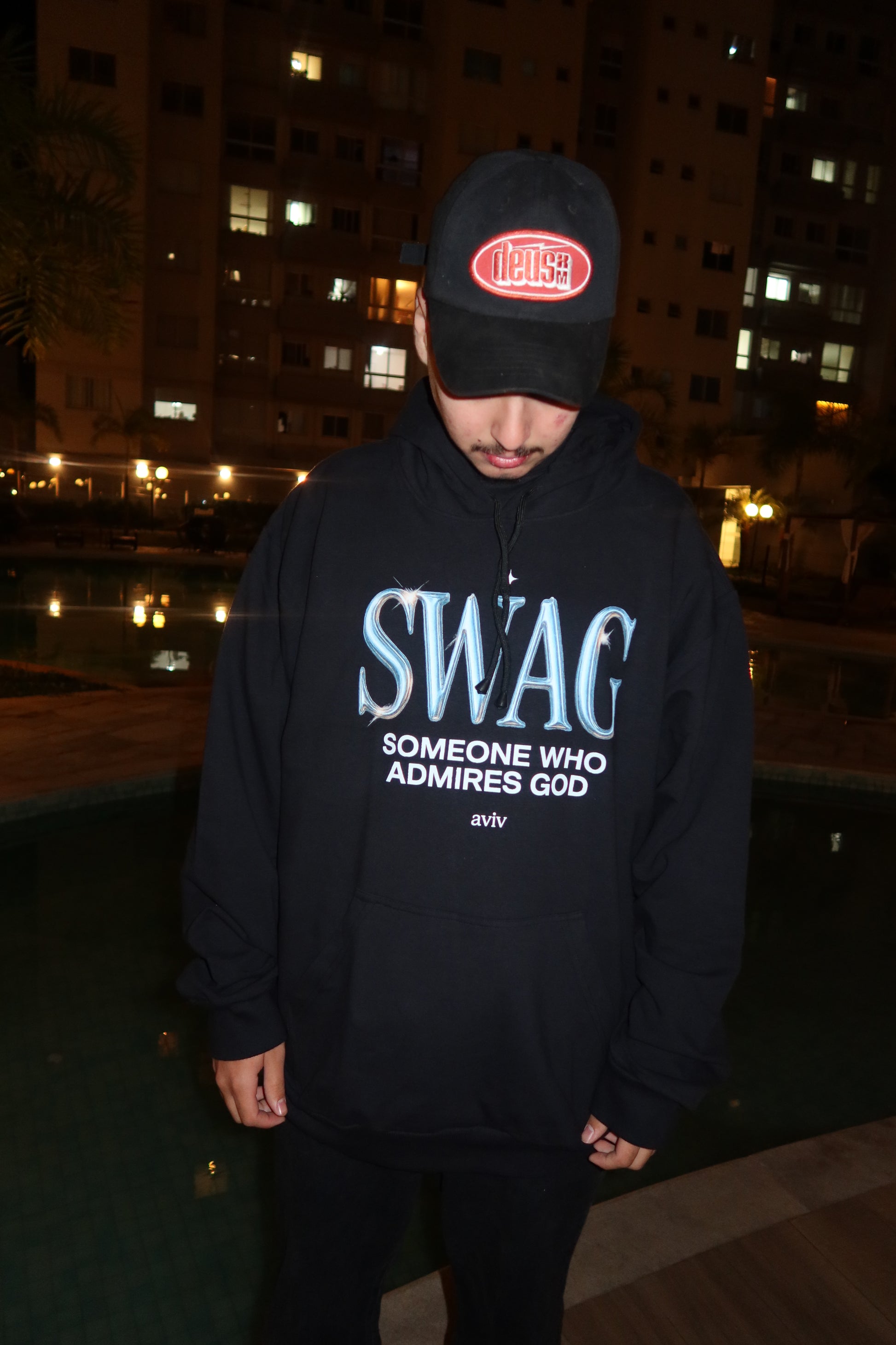 MOLETOM CANGURU ‘SWAG'