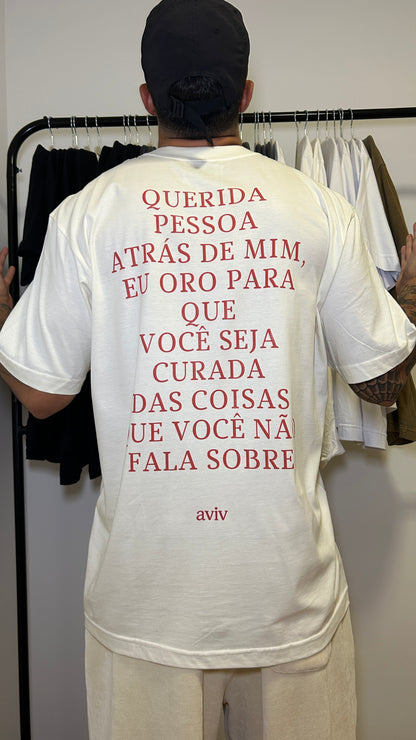 TEE OVERSIZED 'NÃO DESISTA'