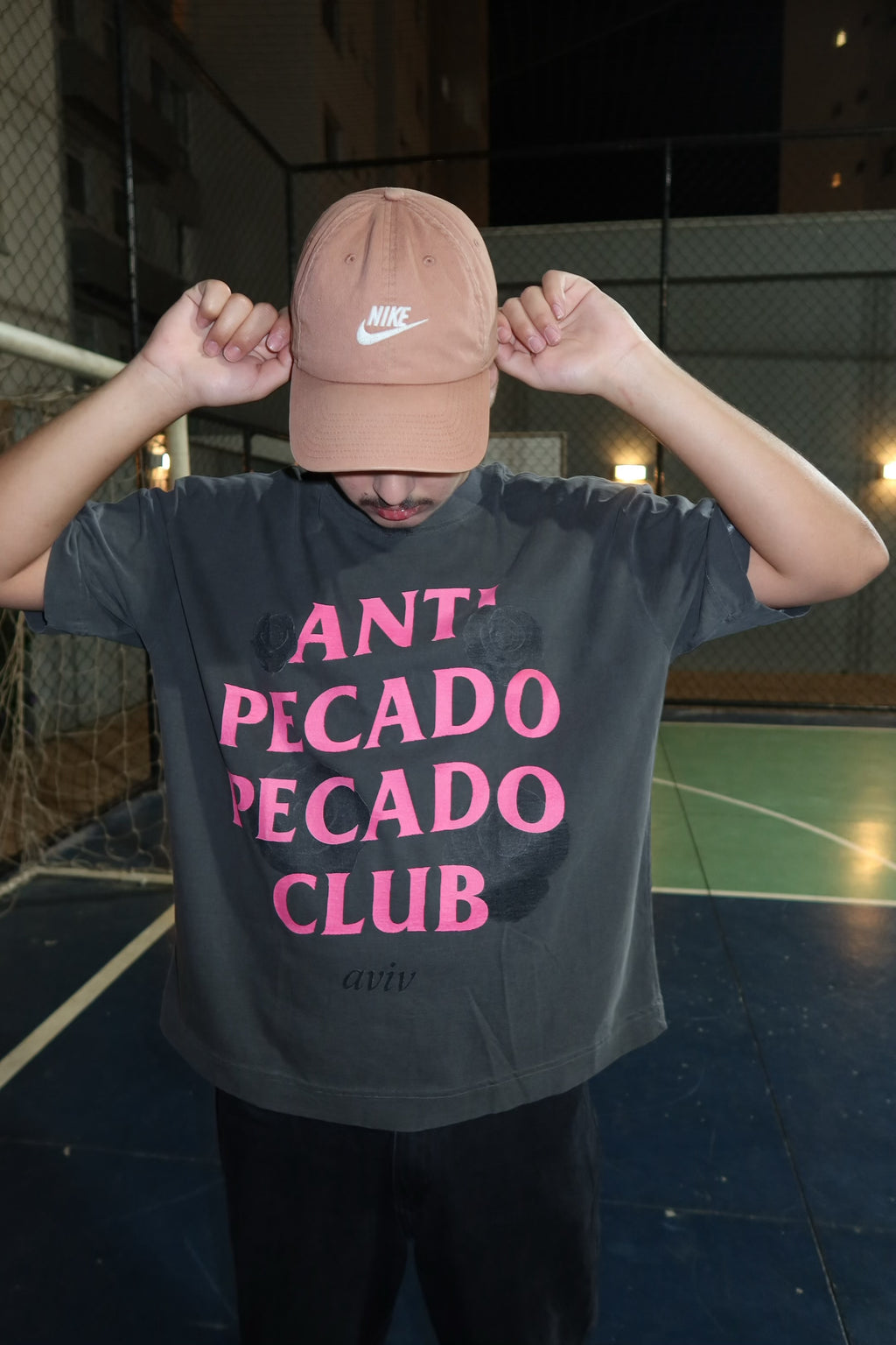 CAMISETA BOXY 'ANTI PECADO'