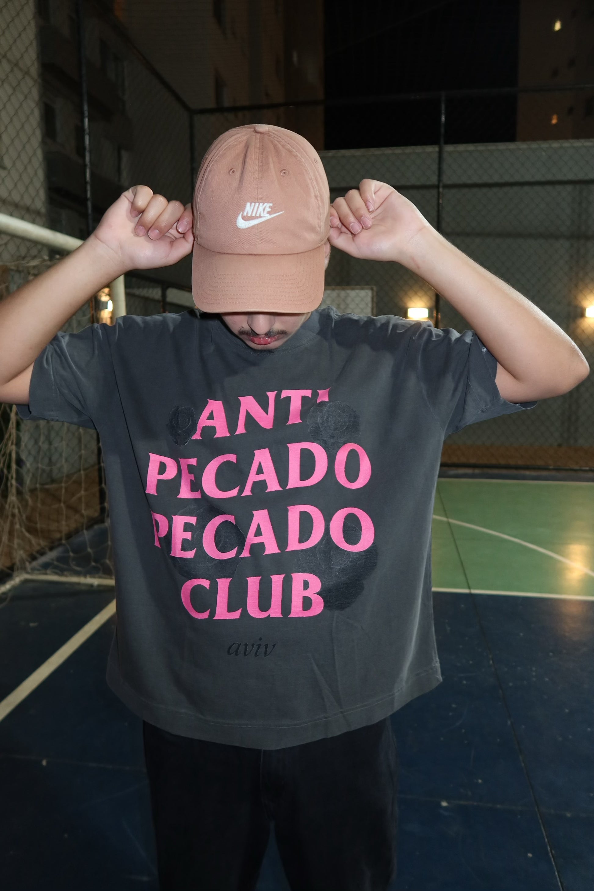 CAMISETA BOXY 'ANTI PECADO'