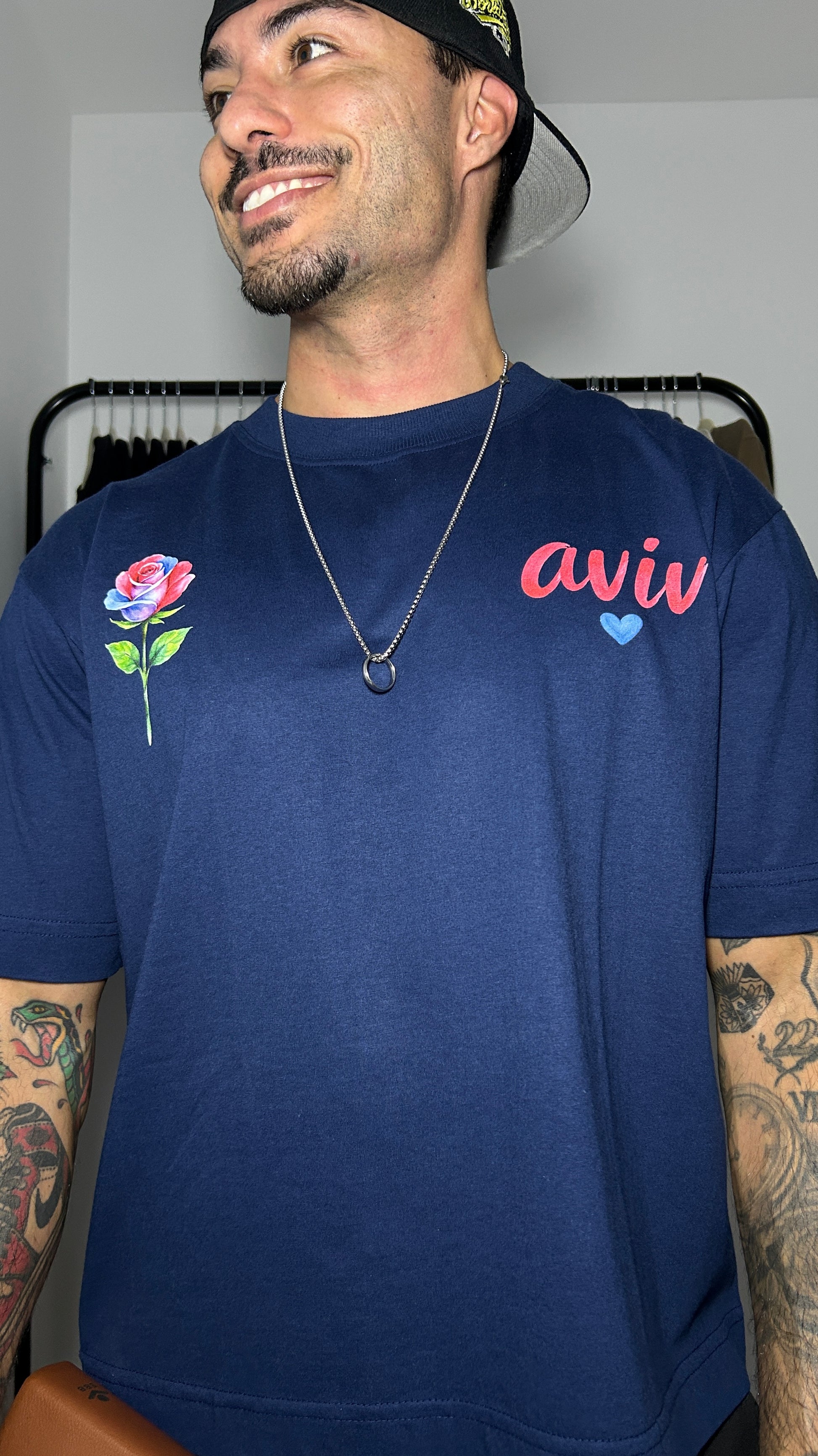 TEE BOXY 'ROMÂNTICOS'