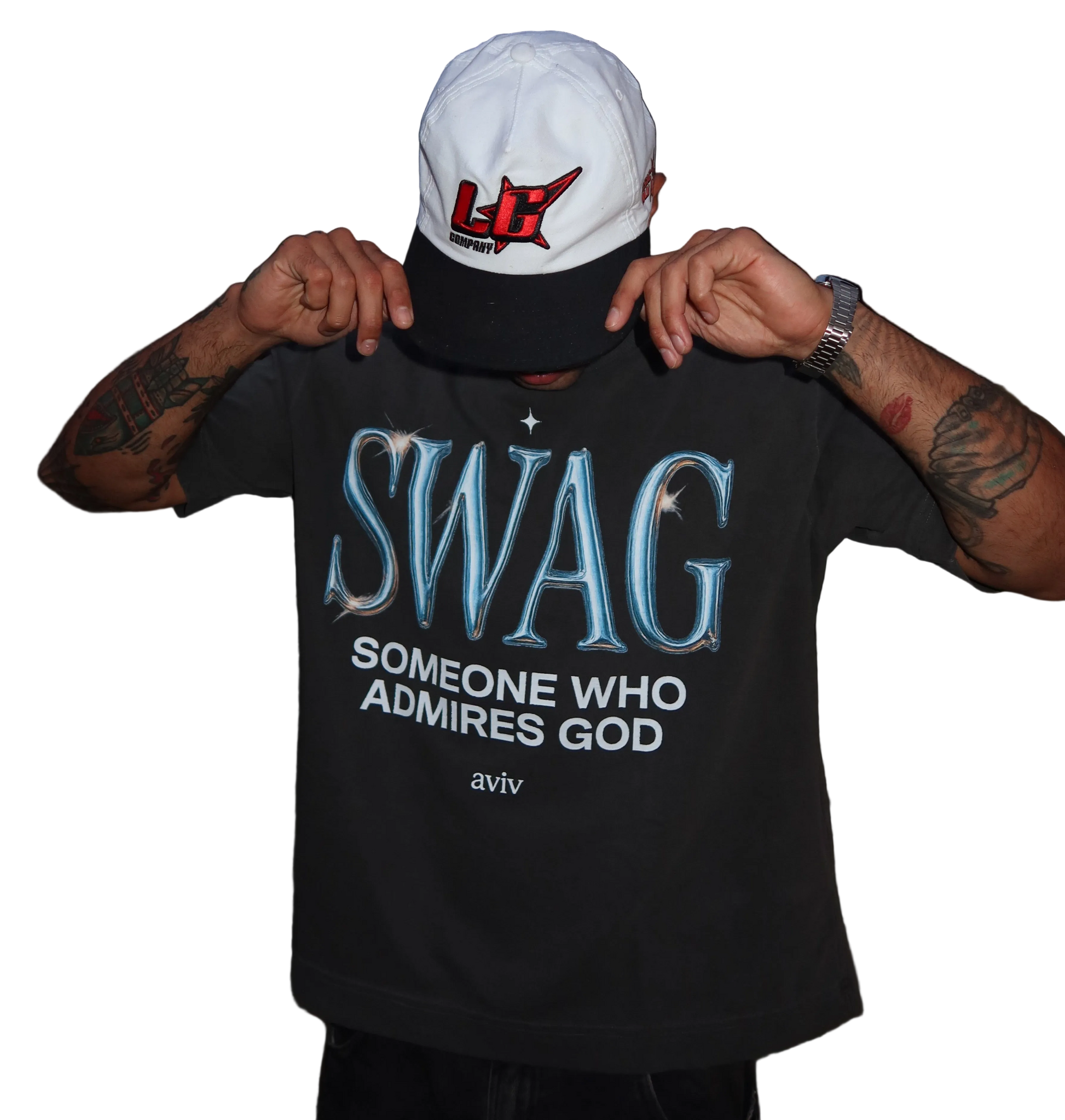 CAMISETA BOXY ‘SWAG’ [FRENTE]