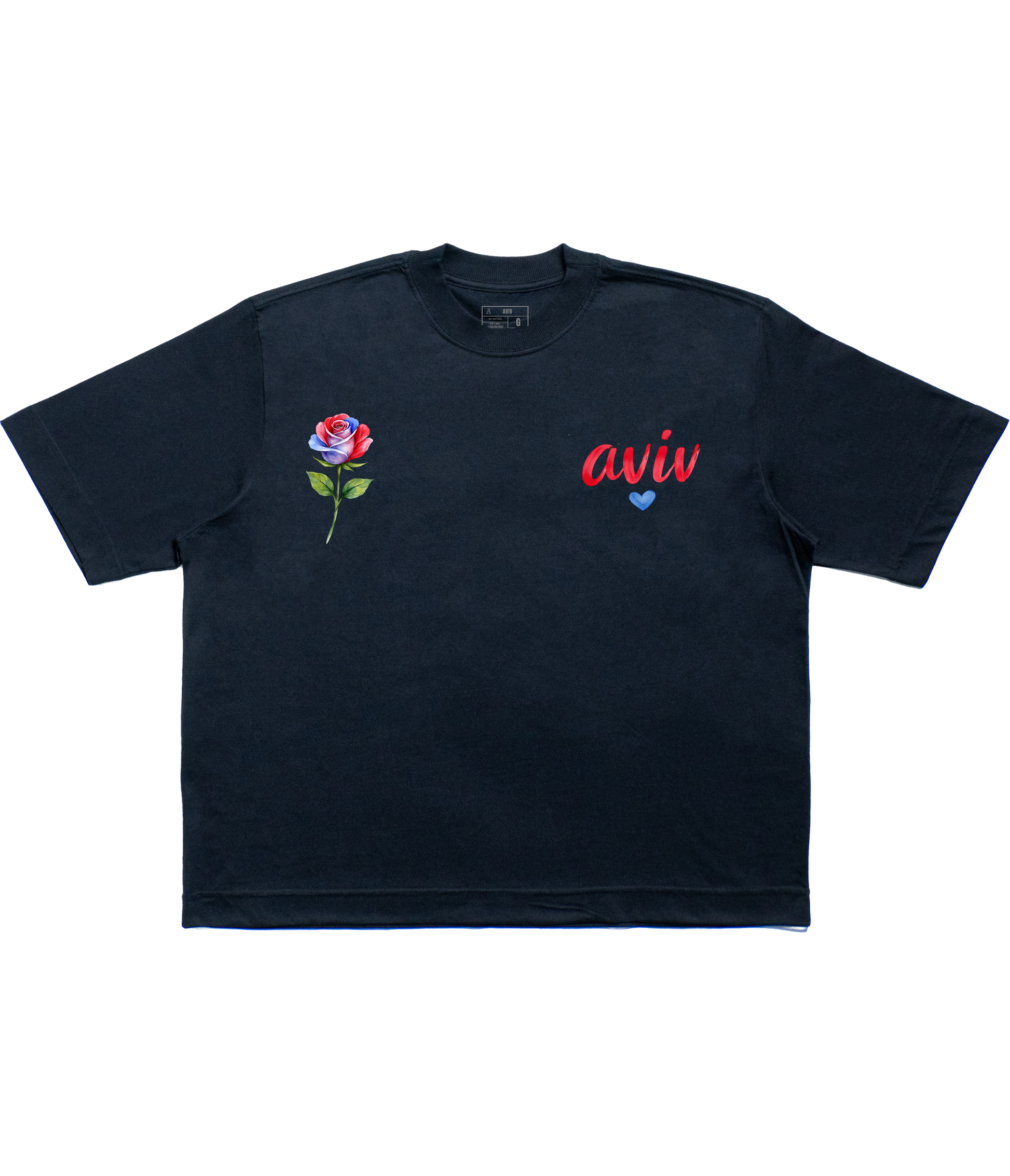 TEE BOXY 'ROMÂNTICOS'