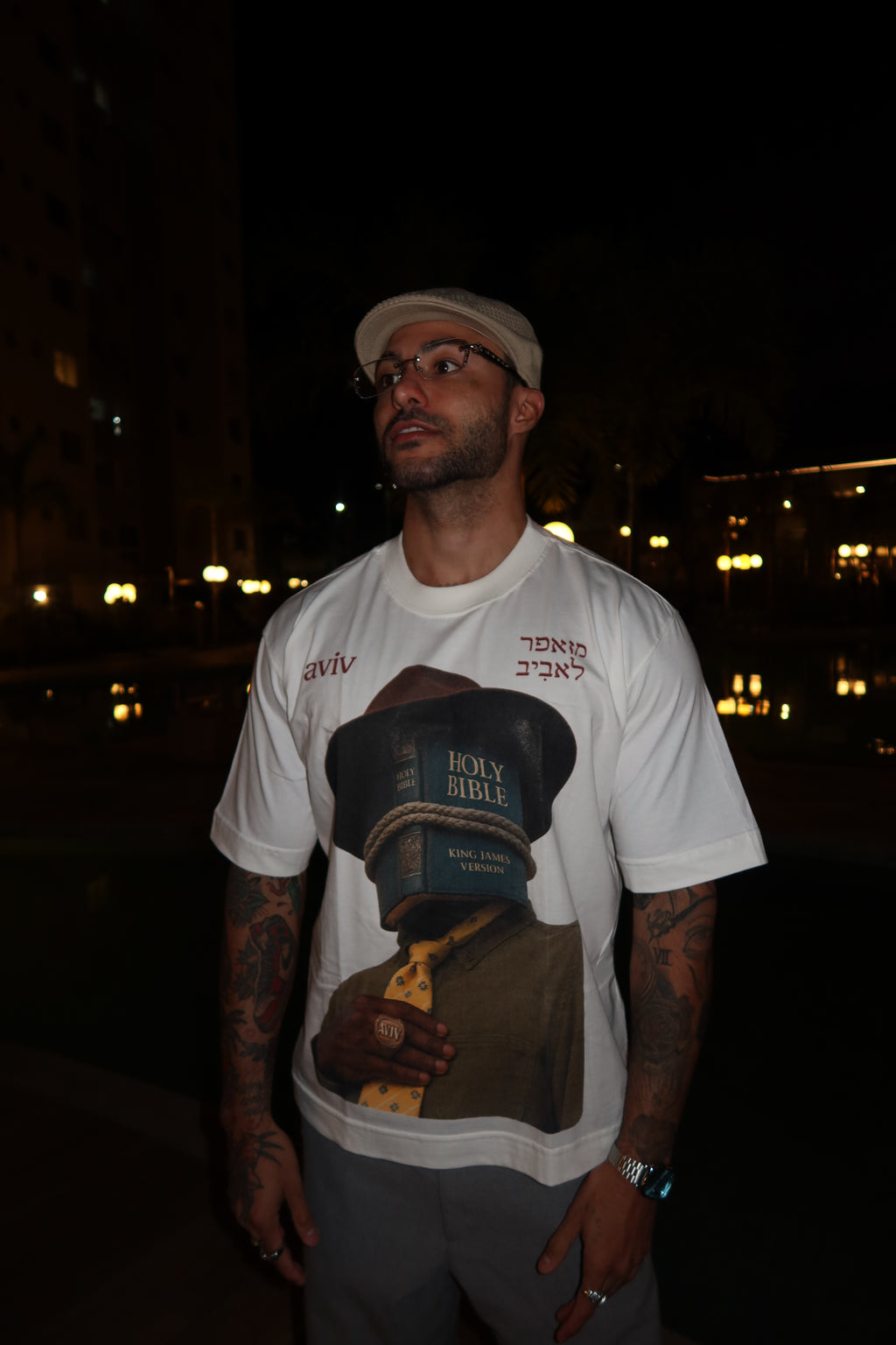 CAMISETA BOXY 'BIBLE FACE'