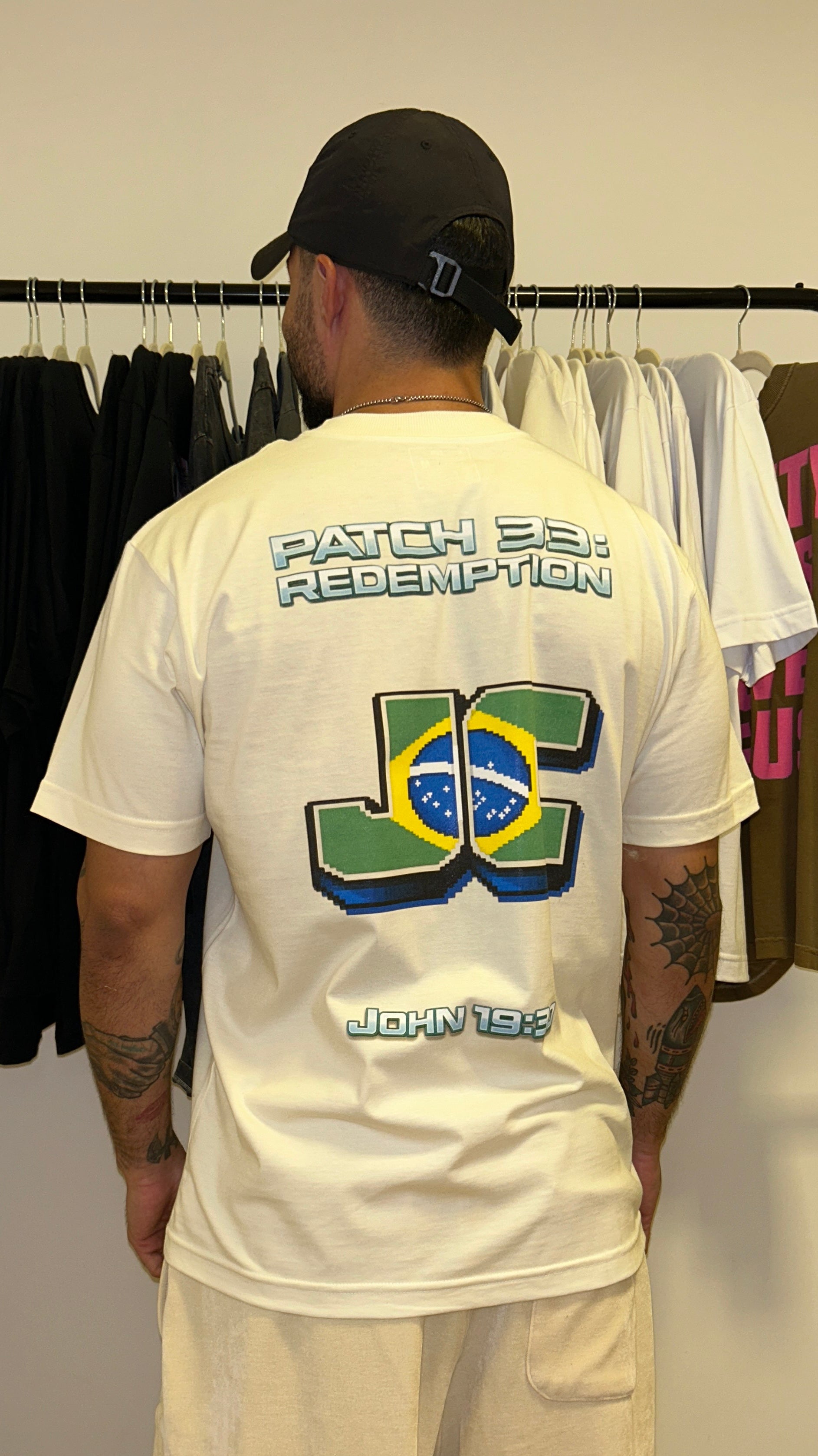 TEE OVERSIZED 'PATCH33'