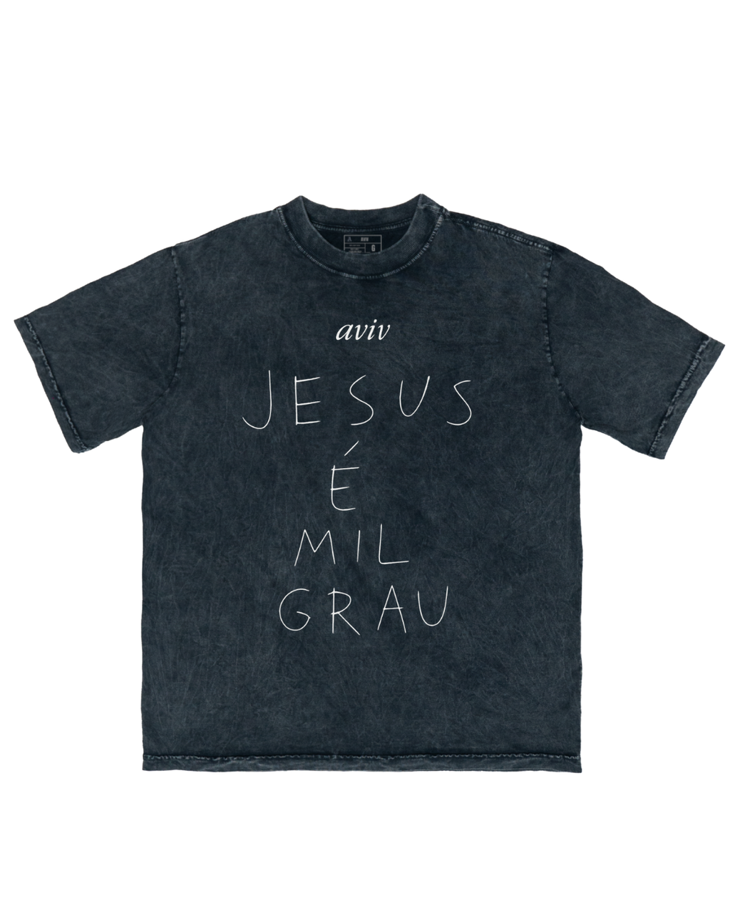 TEE OVERSIZED 'MIL GRAU'
