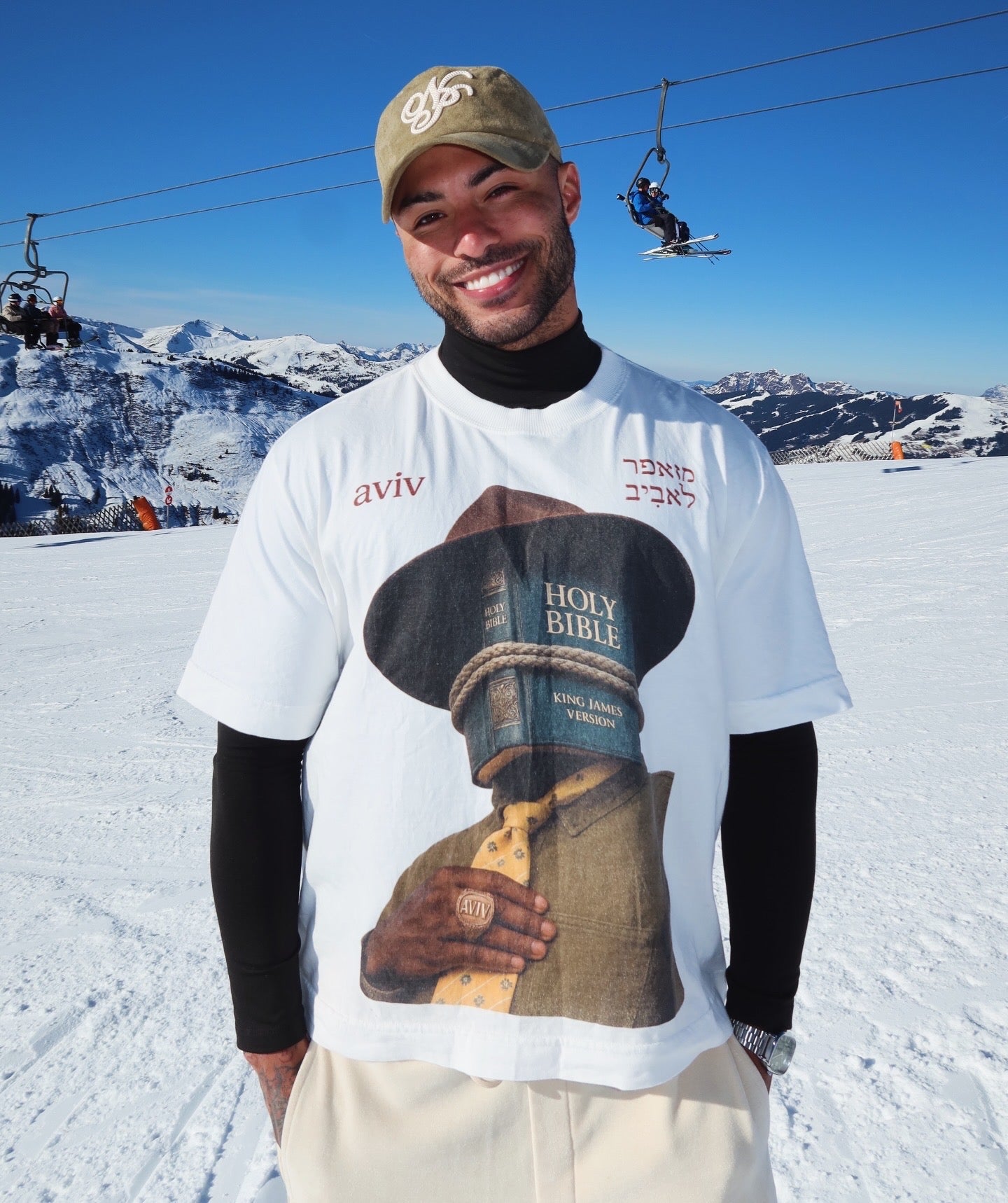 CAMISETA BOXY 'BIBLE FACE' [FRENTE]