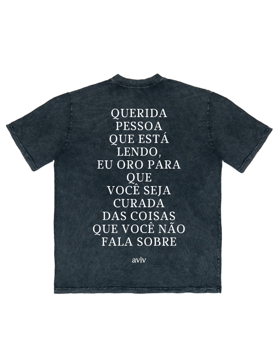 TEE OVERSIZED 'NÃO DESISTA'