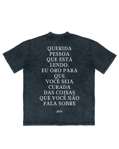 TEE OVERSIZED 'NÃO DESISTA'