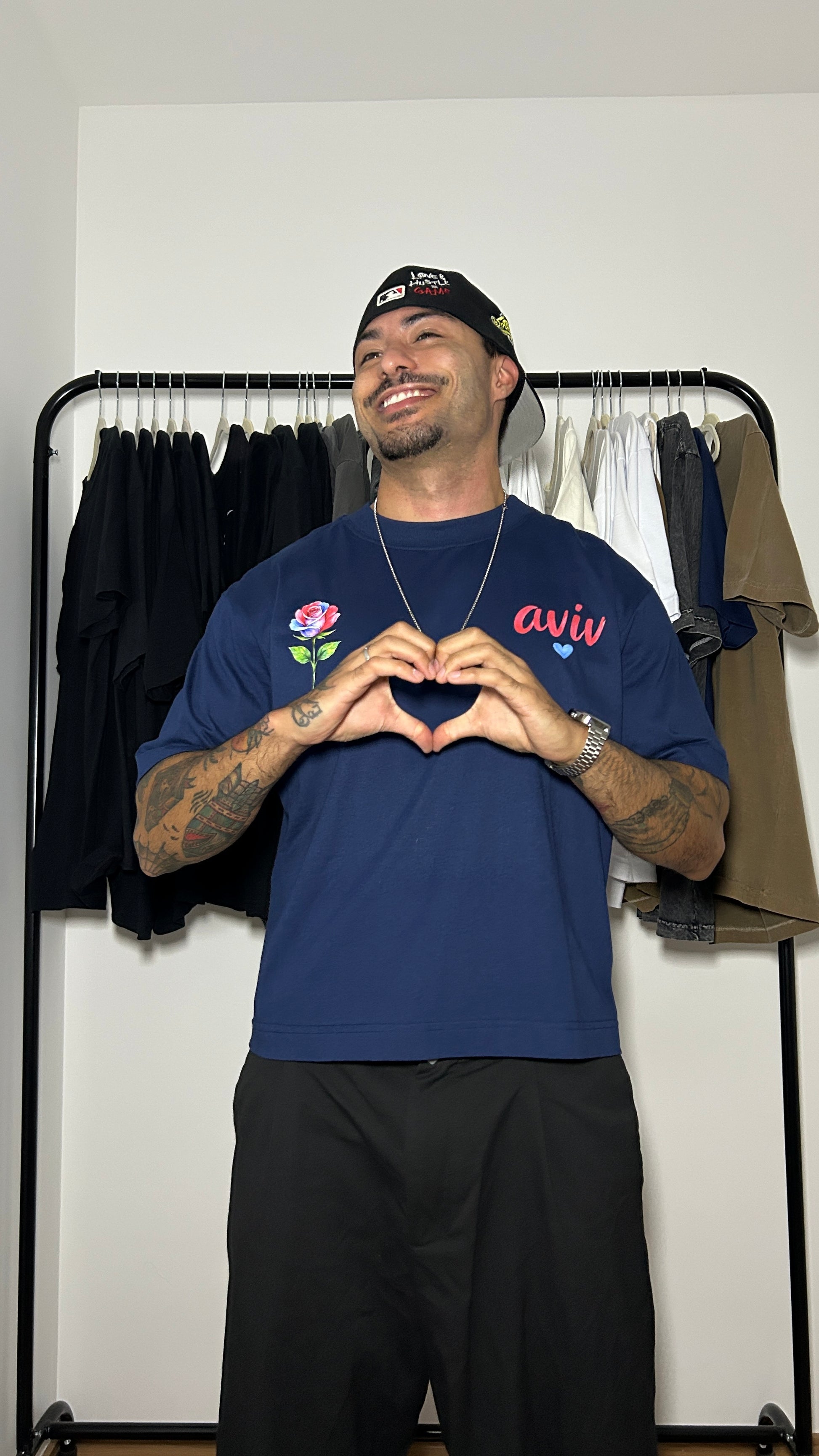 TEE BOXY 'ROMÂNTICOS'