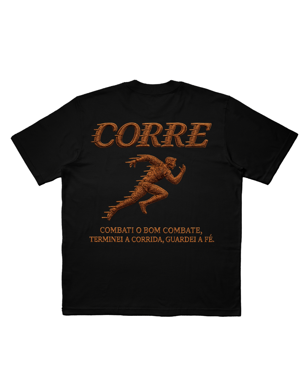 CAMISETA OVERSIZED 'RUN' [FRENTE E COSTAS]