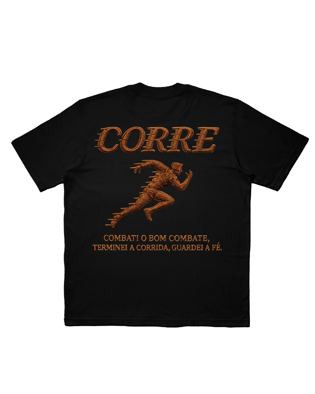 CAMISETA OVERSIZED 'RUN' [FRENTE E COSTAS]