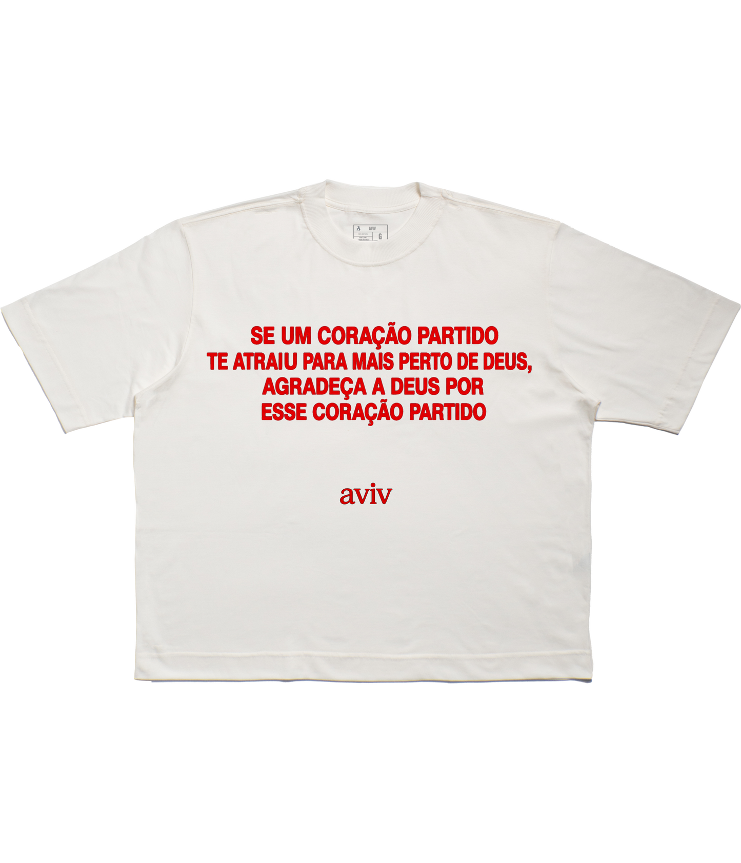 {PRÉ VENDA} TEE BOXY 'BROKEN HEART'