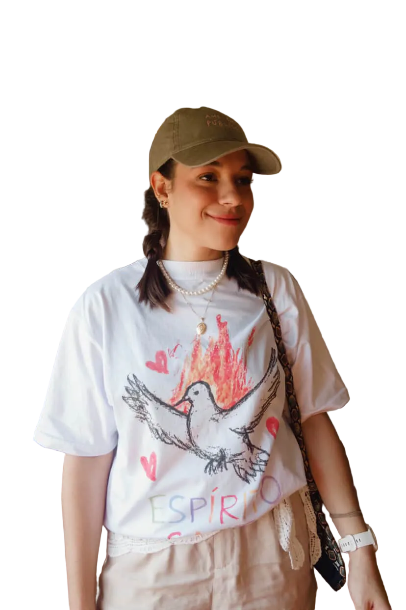 CAMISETA OVERSIZED 'GIZ' [FRENTE E COSTAS]