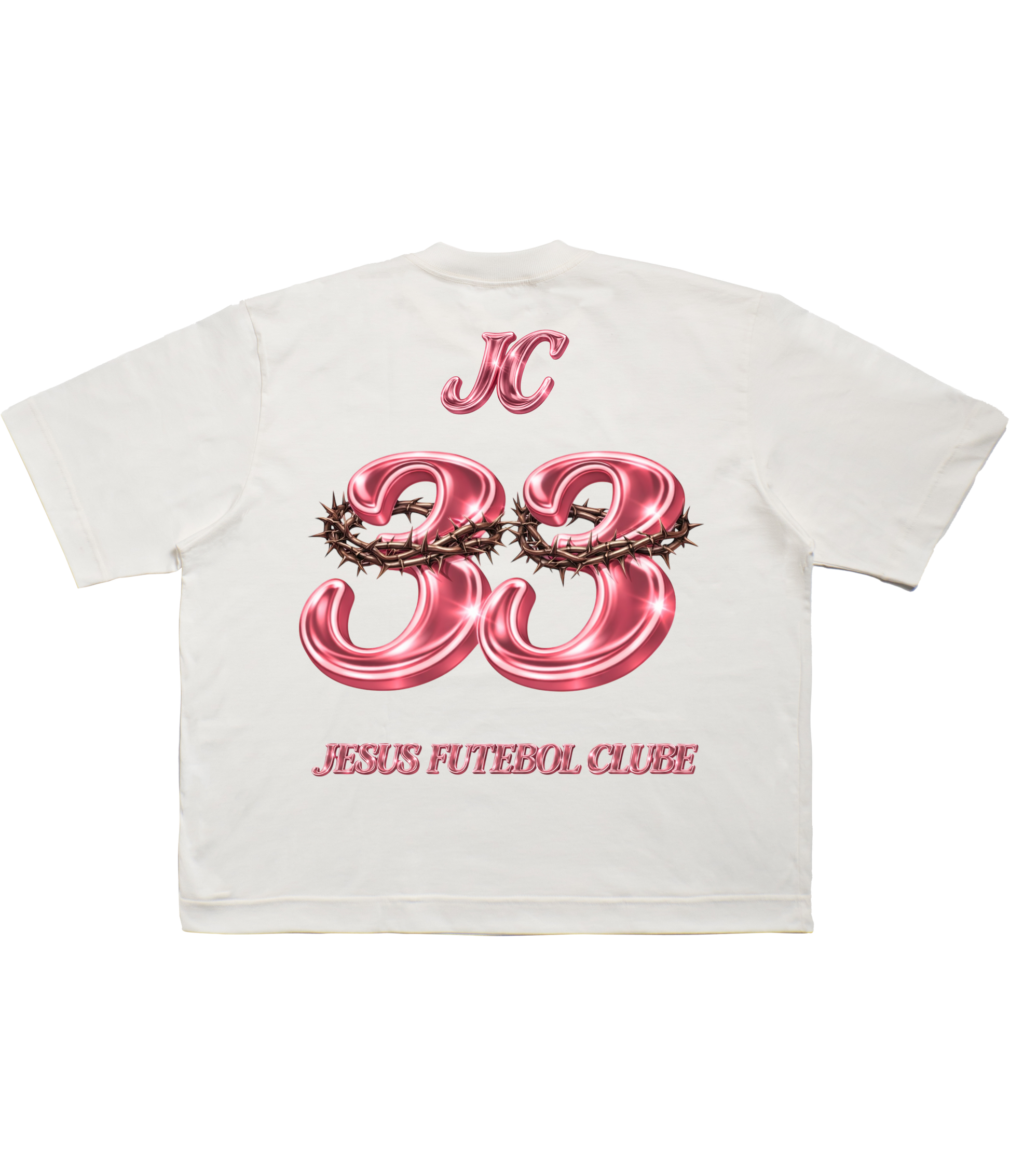 TEE BOXY 'JESUS FC - ROSA'