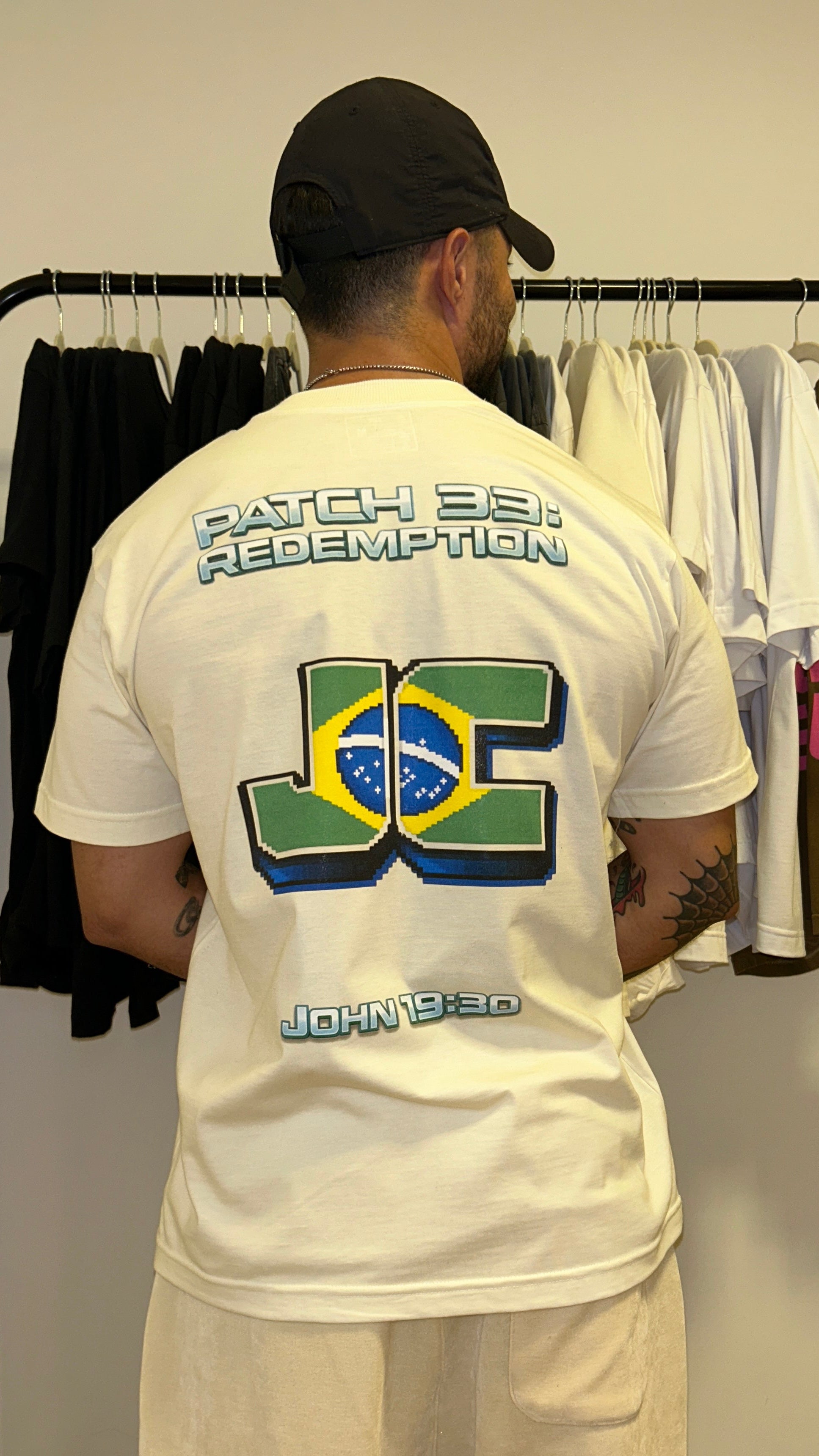 TEE OVERSIZED 'PATCH33'