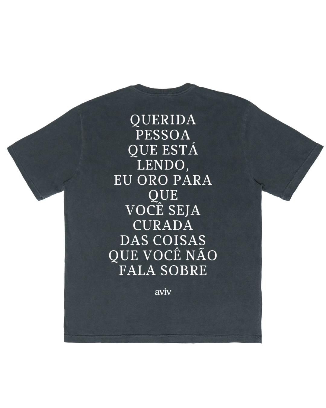 TEE OVERSIZED 'NÃO DESISTA'