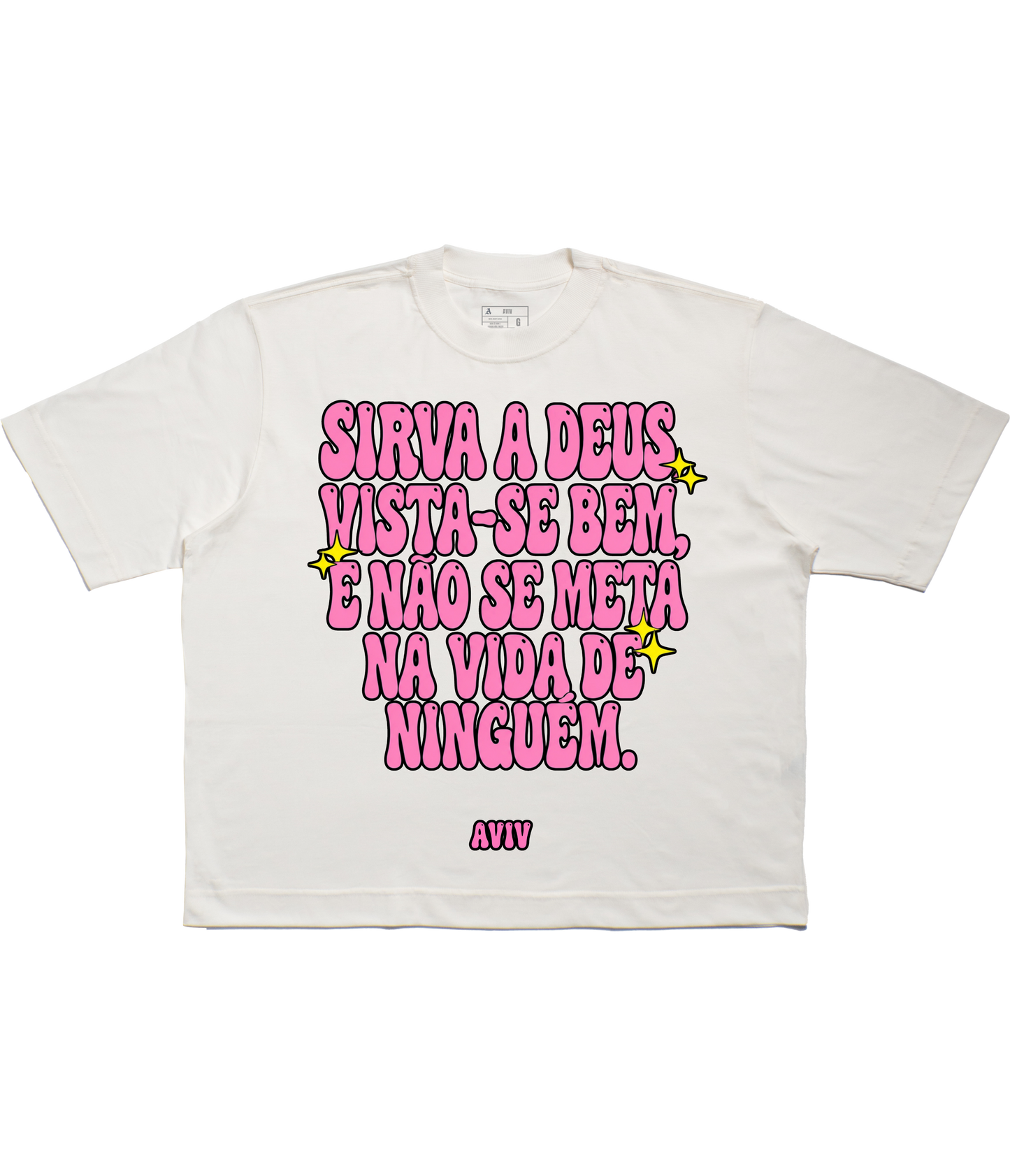 {PRÉ VENDA} TEE BOXY 'DICA’