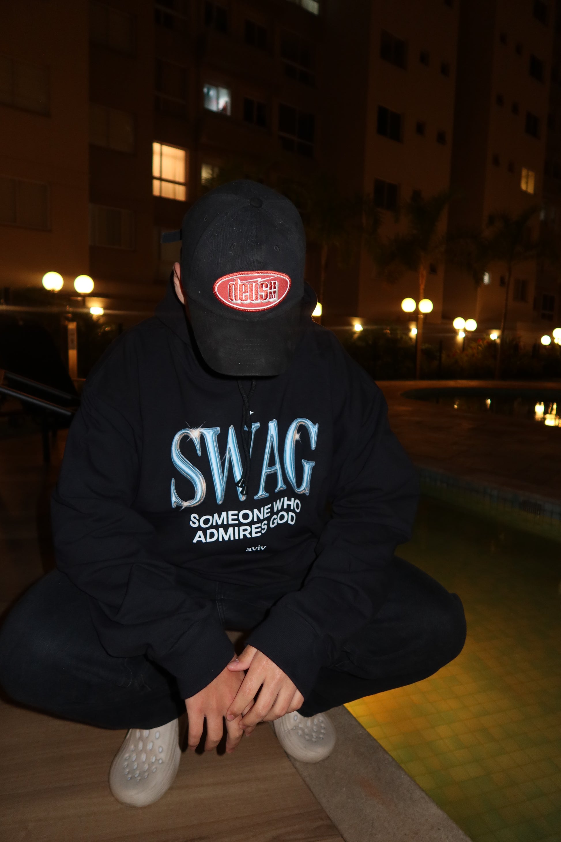 MOLETOM CANGURU ‘SWAG'