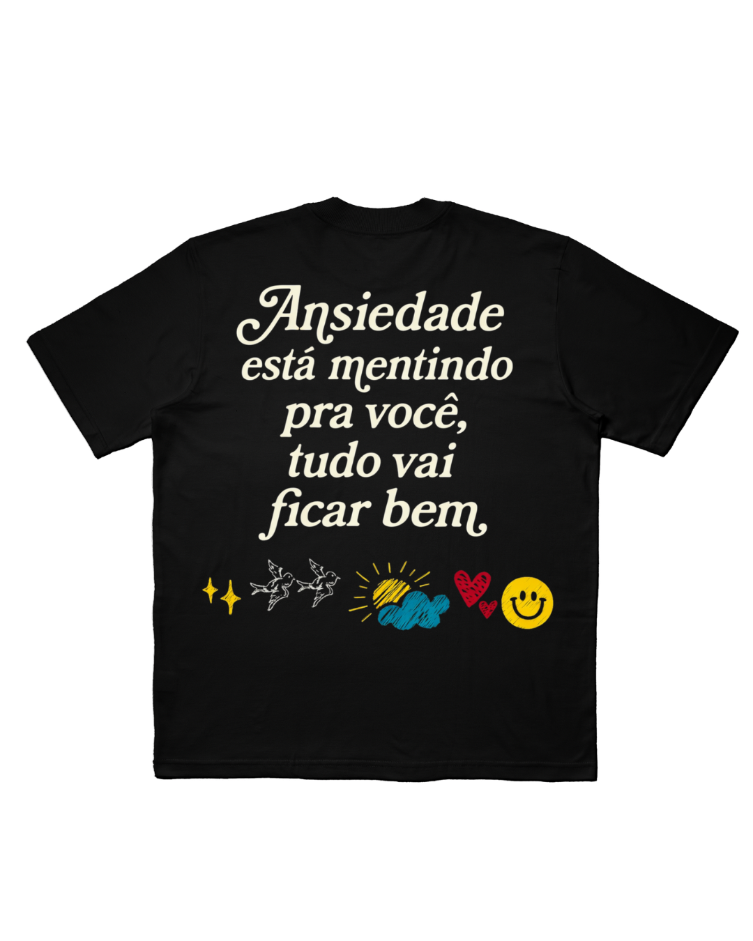 TEE OVERSIZED ‘ANSIEDADE’