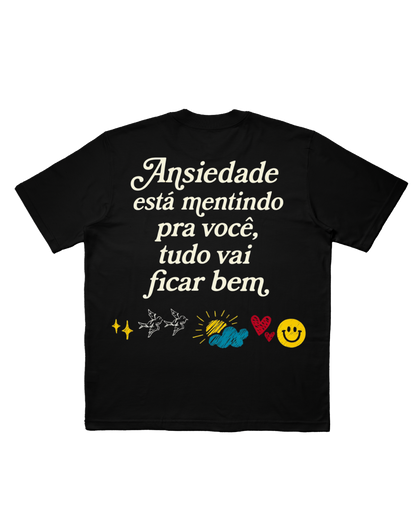 TEE OVERSIZED ‘ANSIEDADE’