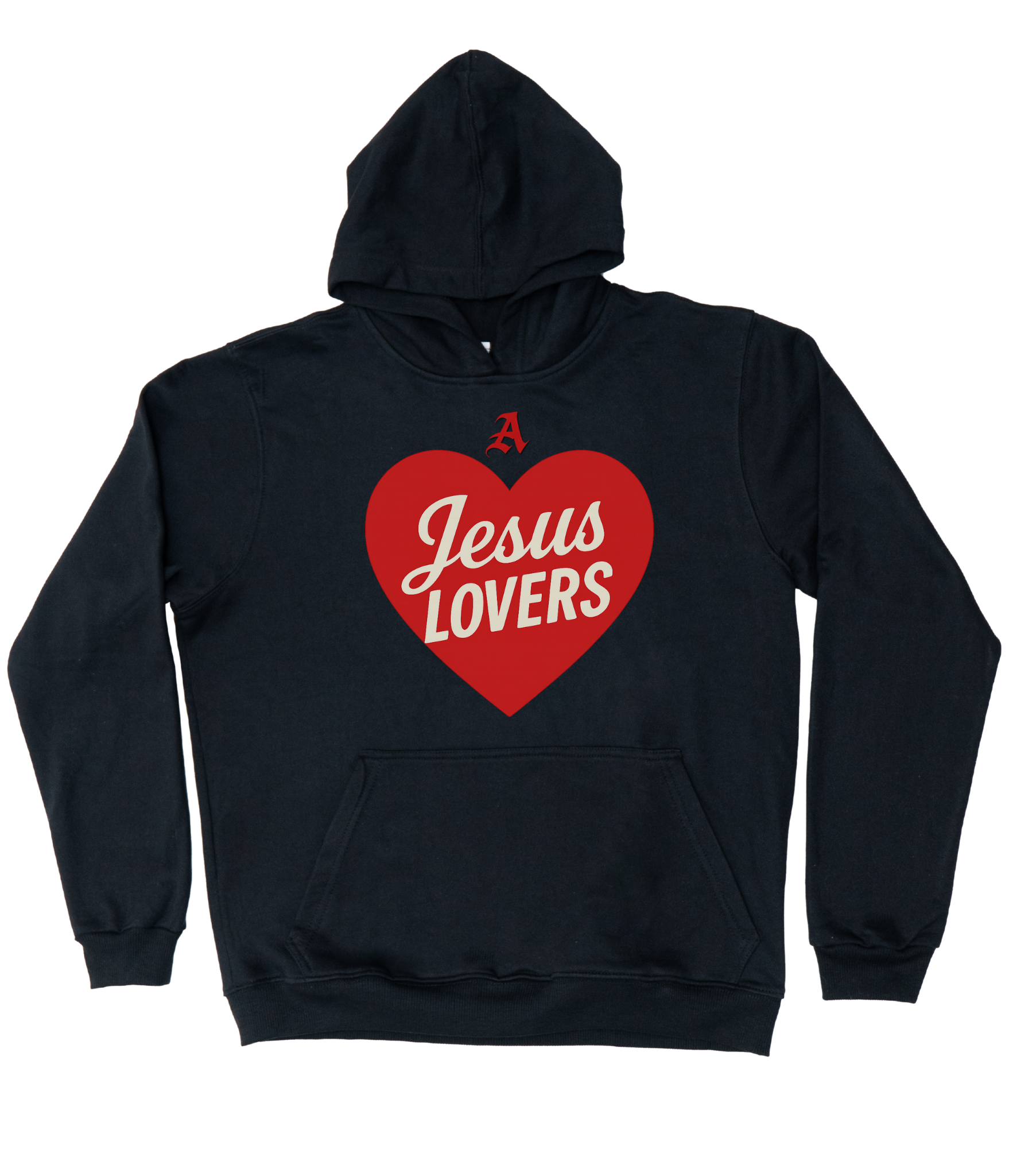 MOLETOM CANGURU ‘JESUS LOVERS'