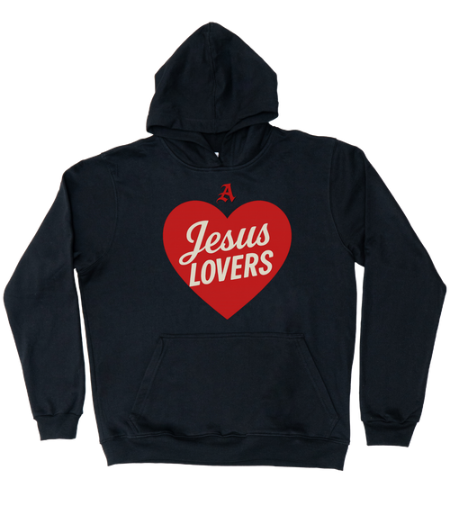MOLETOM CANGURU ‘JESUS LOVERS'