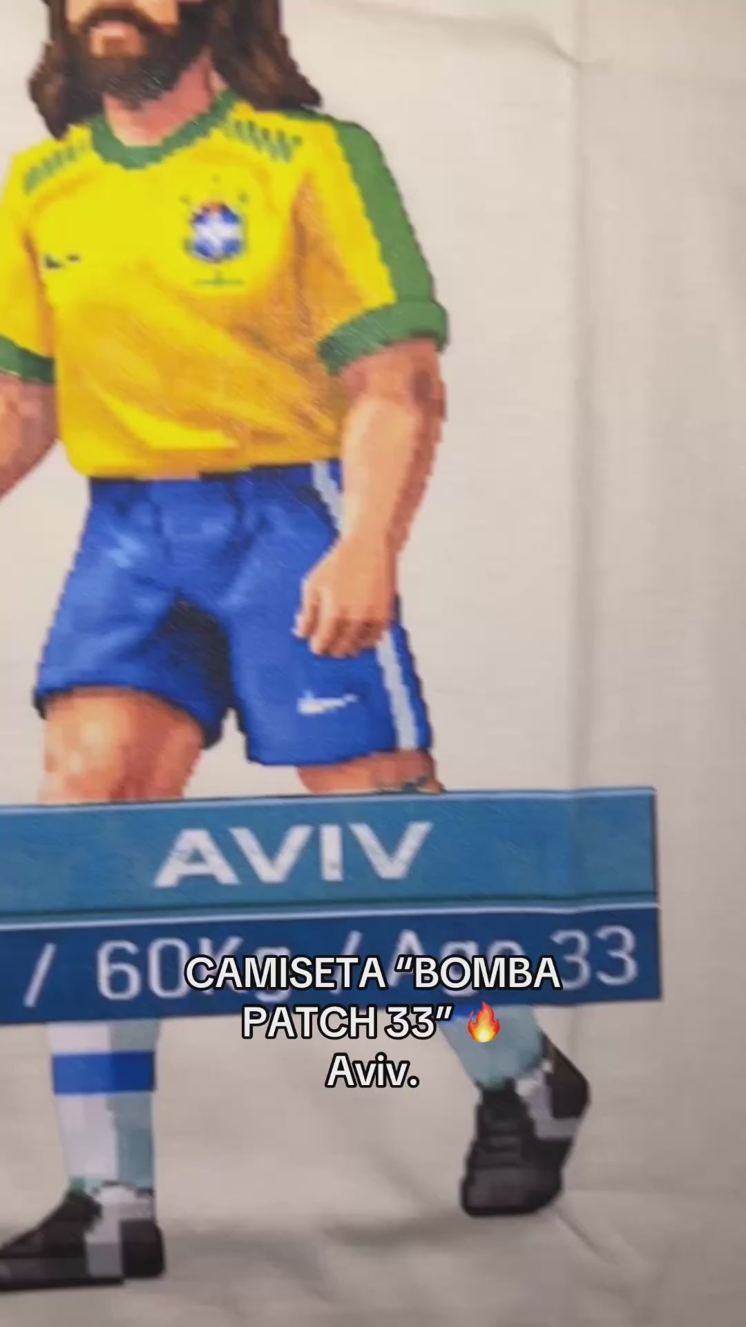 TEE OVERSIZED 'PATCH33'